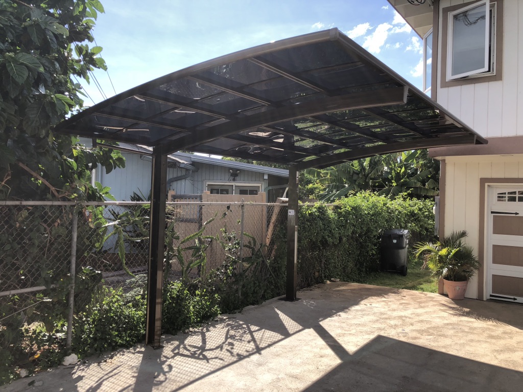 Carports aus Aluminium 